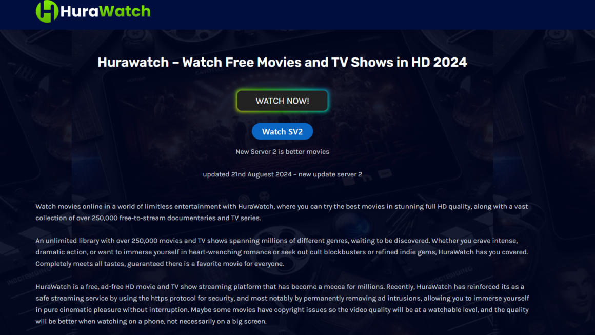 HuraWatch: Your Ultimate Guide to Free Streaming