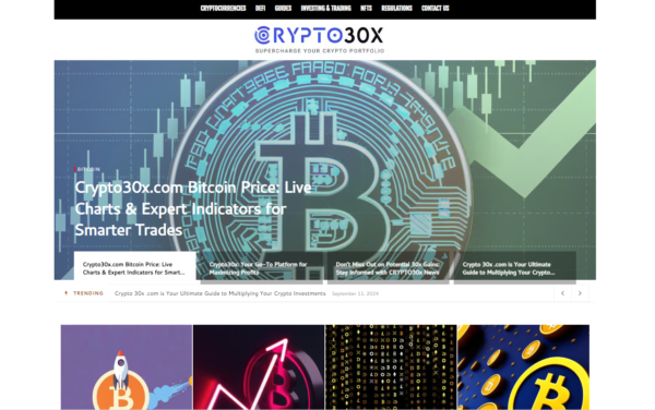 Crypto30x.com: Guide to Its Features, News, Zeus, and Bitcoin Insights