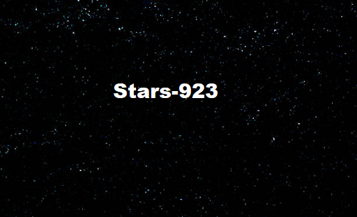 Mysteries of Stars-923: A Unique Celestial Entity