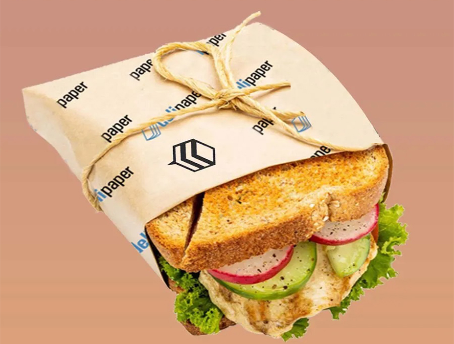 custom sandwich wrap paper