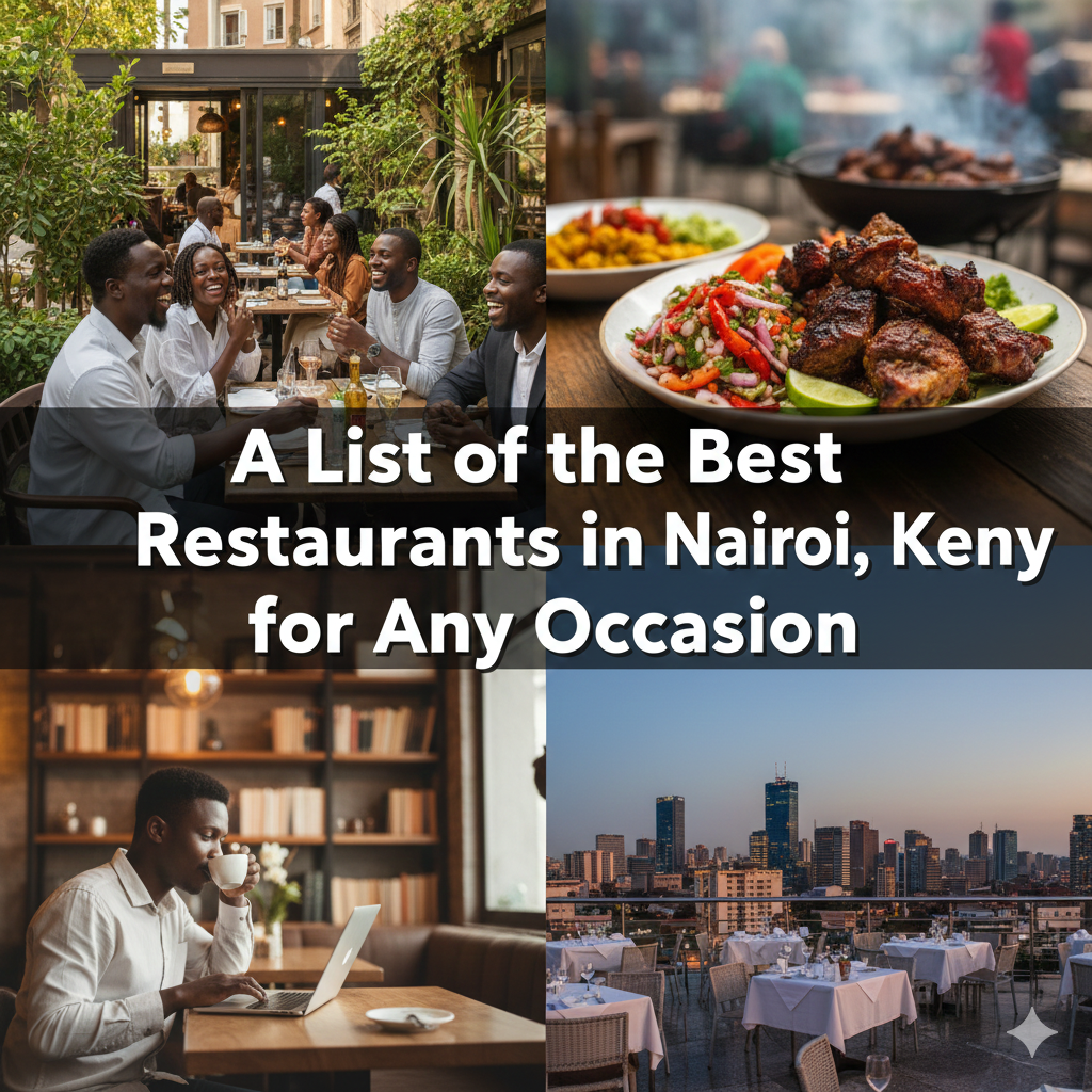 A List of the Best Restaurants in Nairobi, Kenya for Any Occasion A List of the Best Restaurants in Nairobi, Kenya for Any Occasion