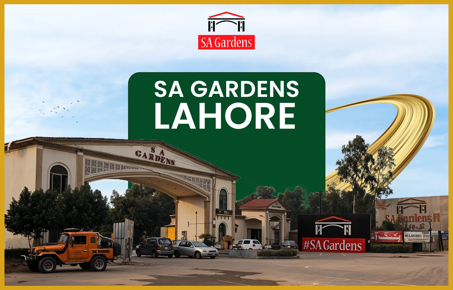 Everything You Need to Know About SA Gardens Lahore Housing Scheme sa gardens lahore