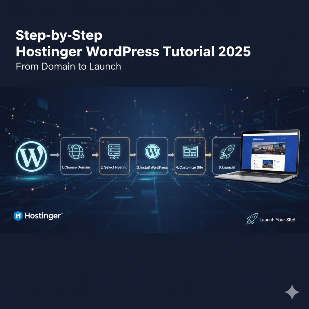 step‑by‑step hostinger wordpress tutorial 2025