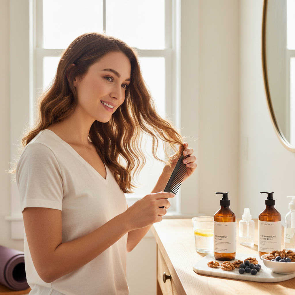 postpartum hair loss vitamins