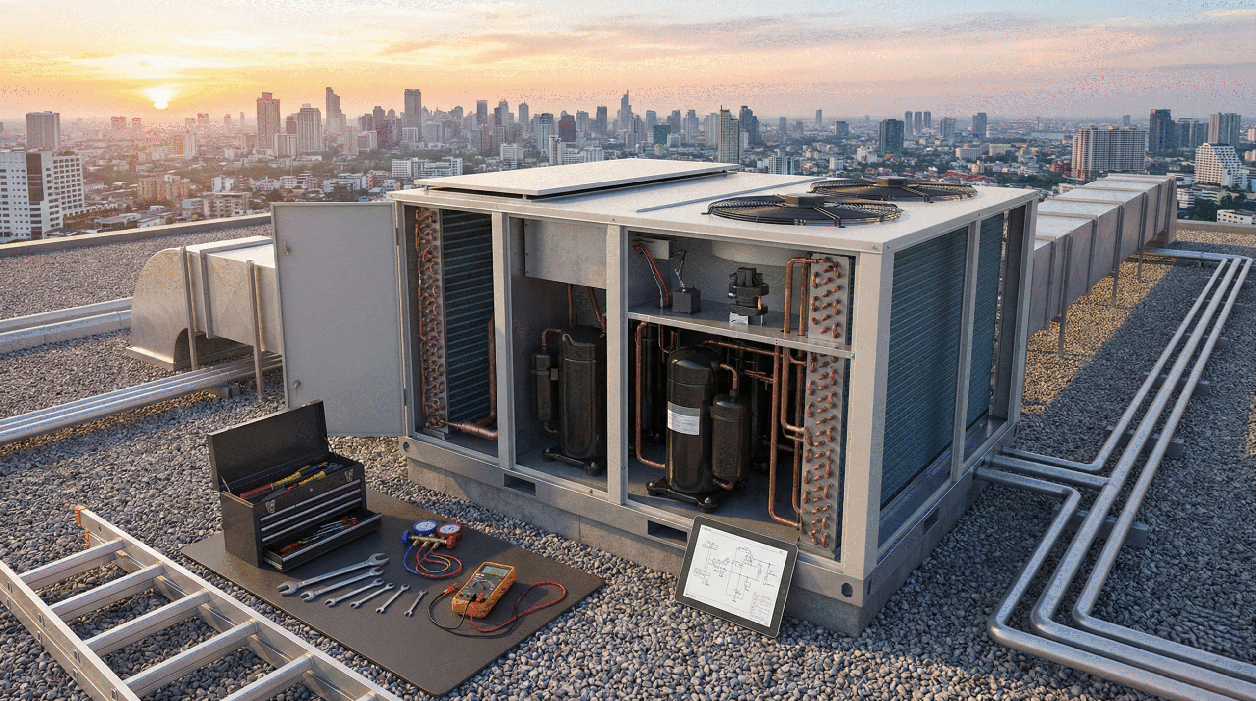 What Does Commercial HVAC Service Include and Why Does It Matter?