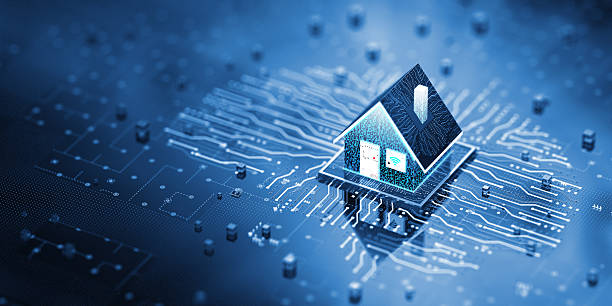 smart home concepts. 3d render